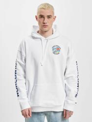 Tommy Hilfiger Tommy Jeans, Hanorac Barbati, Din bumbac organic, Cu imprimeu pe partea din spate, Alb (DM0DM11647-YBR-L-5841)