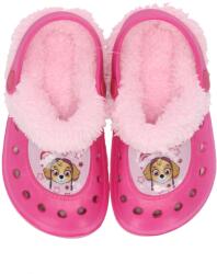 Paw Patrol Slapi Copii, Paw Patrol, Captusit cu plus, Roz (2526-CLOGS-PAW-ROZ-8696)