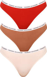 Tommy Hilfiger Set de 3 perechi de chiloti tanga dama, Tommy Hilfiger, Multicolor, L (4164928)