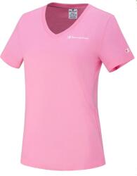 Champion Tricou Dama, Champion, Decolteu in V, Roz, Bumbac, M (114913-SPK-M)