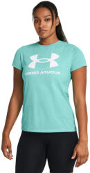 Under Armour Under Armour, Tricou Dama, Cu imprimeu logo, Sportstyle Rival, Verde pal (1356305-482-M-9573)