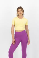 Kings & Clowns Tricou crop dama, Kings Clowns, Bumbac (TR-1072-6739)