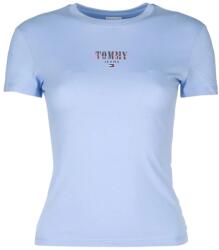 Tommy Jeans Tricou Dama, Tommy Jeans, Decolteu la baza gatului, Bumbac, Logo Printat (DW0DW17839-C3S-M)