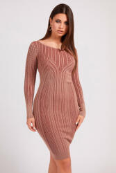 GUESS Guess, Rochie Dama, Cambrata cu imprimeu si decolteu rotund (W2YK51-Z30I2-F14V-S-6395)