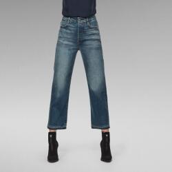 G-Star Raw Blugi Dama, G-Star Raw, Talie inalta si scurti la glezne, Bumbac organic (D17931-B767-B137-01-28)
