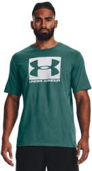 Under Armour Under Armour, Tricou Barbati, Cu imprimeu logo pentru fitness, Boxed, Verde persan (1329581-722-L)