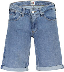 Tommy Jeans Pantaloni scurti barbati, Tommy Jeans, Albastru deschis, Mini Logo (DM0DM19155_BL1A4_33)