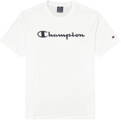 Champion Tricou Barbati, Champion, Logo, Bumbac (214747-WHT-XL-4862)