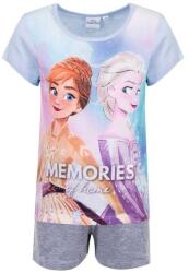 Frozen Pijamale scurte copii, Frozen, Disney, Elsa si Ana, Bumbac, 4-8 ani (SUE2012-128 Gri)