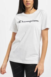 Champion Tricou Dama, Champion, Logo Printat, Bumbac (113223-WHT-XL-6740)