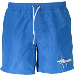 KARL LAGERFELD Pantaloni scurti de inot cu talie elastica, Karl Lagerfeld, Albastru (KL20MBM01-3078F43-M)