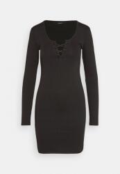 VERO MODA Rochie Dama, Vero Moda, Cu maneci lungi si cambrata, Negru (10282063-M)