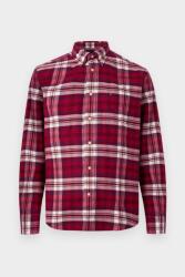 Tommy Hilfiger Camasa Barbati, Tommy Hilfiger, In Carouri, Burgundy, Bumbac, Logo Brodat (MW0MW32890-L)