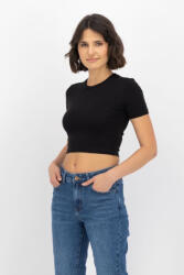 Kings & Clowns Tricou crop dama, Kings Clowns, Bumbac (TR-1075-454)