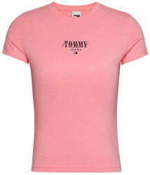 Tommy Jeans Tricou Dama, Tommy Jeans, Decolteu la baza gatului, Bumbac, Logo Printat (DW0DW17839-TIC)