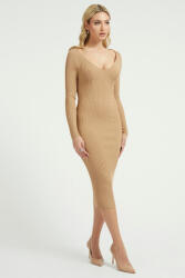 GUESS Rochie Dama, Guess, Cambrata, Guler in V, Maro (W3YK21-Z2U00-G197-M)