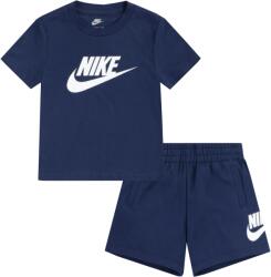Nike Set tricou si pantaloni scurti, Nike, 2 piese, Negru, Bumbac (86L596-U90-6/7)