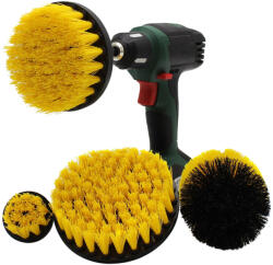 Maxolen Kárpittisztító kefe fúrógépbe - 4db