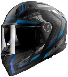 LS2 Ff811 Vector Ii Alizer Matt Black / Metalic Blue (C.LS.VECTOR II AL.N/AZ-23)
