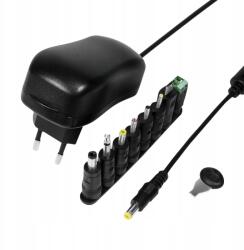 Logilink univerzális tápegység 12W 3 - 12V 1A 8 csatlakozós Led háztartási routerhez (PA0167)