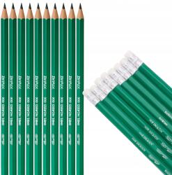 Przydasie. pl 12x Iskolai Műszaki Ceruza Hb Radír Koptató Ceruza Iskolai 12DB (#9055)