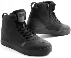 Rebelhorn Spike Wp Black Férfi Motoros Cipő Vízálló Fekete Városi
