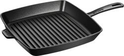 Staub Tigaie pentru grătar Staub pătrată 26 cm neagră de fontă (40501-106-0)