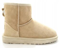 Manitu Női hótaposó, velúr bőr, bézs, Size 37 (990374-08)