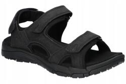 American Club RL166 Divatos Női Papucs Szandál Bőr Talpbetéttel Fekete 40 (RL166)