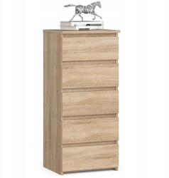 AKORD Fiókos komód CL5 40 cm sonoma tölgyfa (196815)