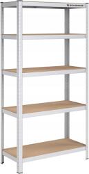 SONGMICS Tárolószekrény Fém Songmics 180x90x40cm (GLR40SV)