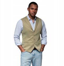 Ombre Testhezálló férfi mellény olívazöld Ombre OM-BLZV-0144 V1 méret XXL (163140)