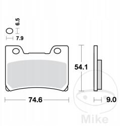 TRW Első fékbetét Trw MCB642