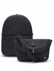 Pacsafe Női lopásgátló hátizsák táska Pacsafe CX Convertible Backpack fekete (PCX20410138)
