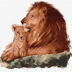 Ideyka Festés számok szerint Apa mellett 40x40 (488780)