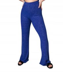 sinsay Nadrág Kék Metál Cérna Harang Magas Állapot Klasszikus S