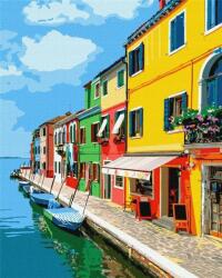 Ideyka Festmény számok szerint Olaszország utcái 40x50cm (4823104343783)