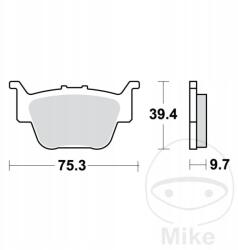TRW Hátsó fékbetét Trw MCB769SI