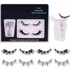  Z'lraqi Beauty Mágneses Szempillák Ragasztó Nélkül Természetes 3D C Ív 2 Pár VEGYES-1