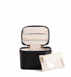  Brook Ékszertartó doboz huzattal fekete 13x13x9 cm Homla (242051)