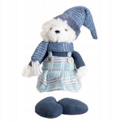 Homla Pulise mackó kék ruhában 52 cm Homla (242646)