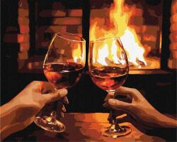 Ideyka Festés számok szerint Fűtés a kandalló mellett (KHO8369)