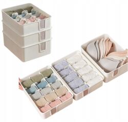 Emma Szennyestartó Szekrény Rendszerező Szett 3 Db-os Extra Nagy XXL (IVY60)