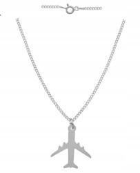 Ezüst Nyaklánc Repülőgép, Utazás, Ajándék Ezüst 925