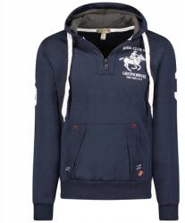Geographical Norway Geo Norway Férfi Sport Pulóver, sötétkék, kapucnis, pamut (WW4783H/GNO-Navy)