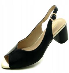 Evento Elegáns magassarkú szandál Bőr Talpbetét 4617 (4617)