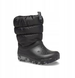Crocs gyerek hócipő fekete 33, 5-es méret (65994#1501997)