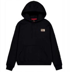 Alpha Industries Camo ujjú kapucnis fekete L (156340/3 L)