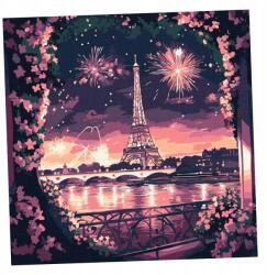 Ideyka Festmény Számok Szerint Világos Éjszaka 30X30CM (KHO3670)