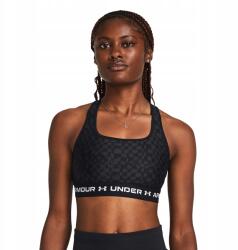 Under Armour Fitness melltartó Under Armour Crossback Mid Print black/castlerock Xs (1361042-007)